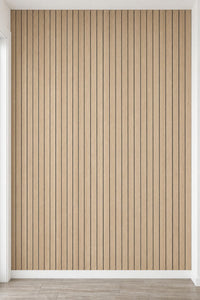 Wall panel Marrón instalado en pared