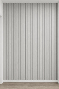 Wall panel Plateado instalado en pared